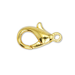 Lobster Clasps, Small, Gold Color, 5 pc