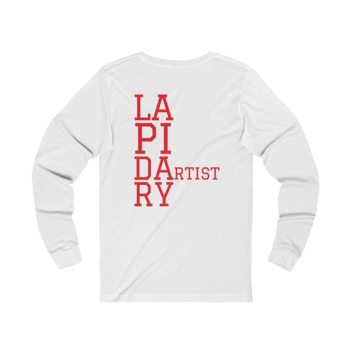Lapidarer Künstler Langarm-T-Shirt