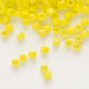 Seed Bead Delica® Glass Opaque Yellow