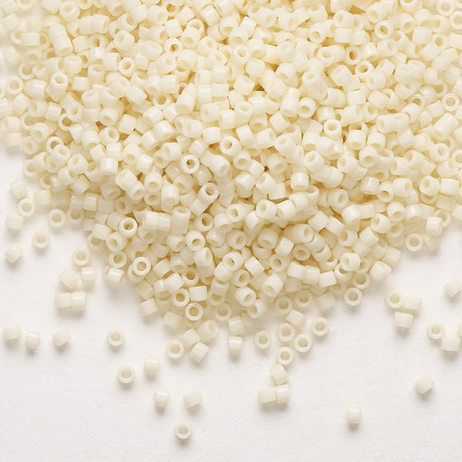 Seed Bead Delica® Glass Opaque Ivory